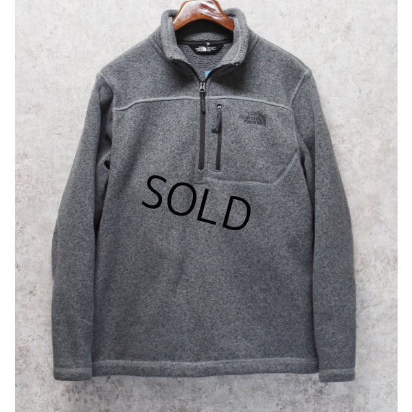 画像1: 【ノースフェイス】【the north face】【グレー】【ハーフジップフリースジャケット】【サイズM】 