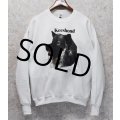 ほぼ未使用!! 90's~【ビンテージ】【フルーツオブザルーム】【Keeshond】 キースホンド犬【白】【スウェット】【サイズL】 
