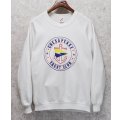 90's【USA製】JERZEES ジャージーズ【ビンテージ】【CHESAPEAKE YACHT CLUB】【白】スウェット【サイズXL】 