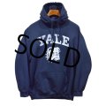 【ビンテージ】YALE【YALE大学】【イエール大学】紺【ブルドッグ】【カレッジロゴパーカー】【サイズL】 