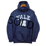 【ビンテージ】YALE【YALE大学】【イエール大学】紺【ブルドッグ】【カレッジロゴパーカー】【サイズL】 