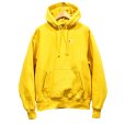 画像1: 【チャンピオン】【Champion】【マスタードイエロー】【無地】【リバースウィーブパーカー】【サイズＬ】<br> (1)