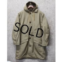 80's【ビンテージ】【L.L.Bean】LLビーン　【紺×ベージュ】【裏ボア】ジップアップパーカー【ジップアップコート】 