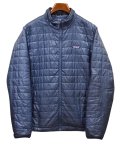 【パタゴニア】patagonia【プリマロフト】紺【ナノパフジャケット】【サイズL】 
