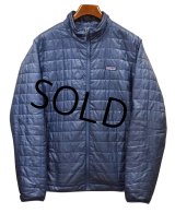 【パタゴニア】patagonia【プリマロフト】紺【ナノパフジャケット】【サイズL】 