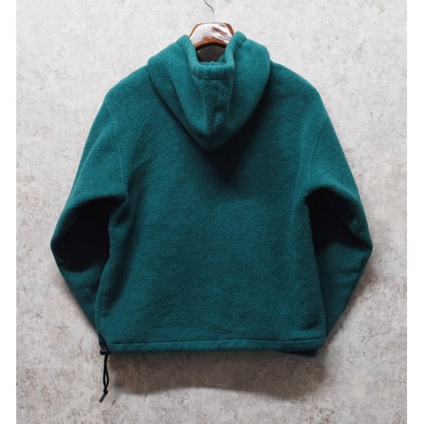 画像3: 【ビンテージ】【ＬＬビーン】【L.L.bean】【緑】【フリース】【パーカー】【M程度】 