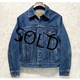 カナダ製【ビンテージ】【リーバイス】【LEVI'S】【70506-0216】濃紺【Gジャン】デニムジャケット【サイズ40】 