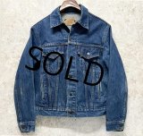 カナダ製【ビンテージ】【リーバイス】【LEVI'S】【70506-0216】濃紺【Gジャン】デニムジャケット【サイズ40】 