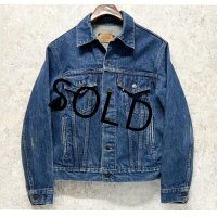 カナダ製【ビンテージ】【リーバイス】【LEVI'S】【70506-0216】濃紺【Gジャン】デニムジャケット【サイズ40】 