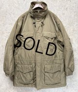 ビンテージ L.L.Bean 【ＬＬビーン】【ベージュ】フード付き【プリマロフトジャケット】【サイズL】 