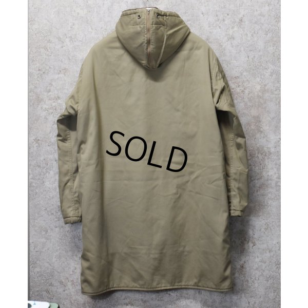 画像4: 80's【ビンテージ】【L.L.Bean】LLビーン　【紺×ベージュ】【裏ボア】ジップアップパーカー【ジップアップコート】 