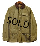 50's【ビンテージ】【HIRSCHWEIS】ハーシュワイス　ホワイトスタッグ　襟コーデュロイ【ブラウン】【ハンティングジャケット】【サイズUS40】  