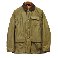 50's【ビンテージ】【HIRSCHWEIS】ハーシュワイス　ホワイトスタッグ　襟コーデュロイ【ブラウン】【ハンティングジャケット】【サイズUS40】  