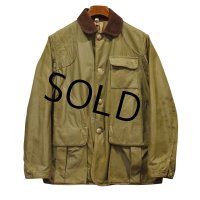 50's【ビンテージ】【HIRSCHWEIS】ハーシュワイス　ホワイトスタッグ　襟コーデュロイ【ブラウン】【ハンティングジャケット】【サイズUS40】  