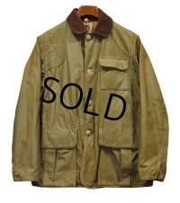 50's【ビンテージ】【HIRSCHWEIS】ハーシュワイス　ホワイトスタッグ　襟コーデュロイ【ブラウン】【ハンティングジャケット】【サイズUS40】  