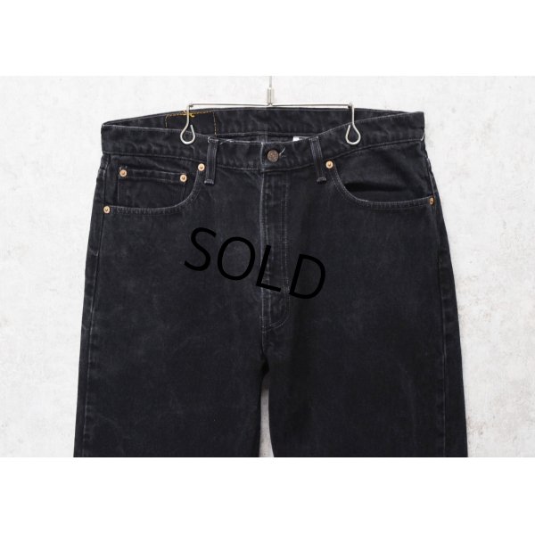 画像3: 90's【USA製】ビンテージ【LEVI'S】【リーバイス505】５０５【デニムパンツ】【ブラックデニム】黒【38ｘ30】 