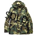 00s ほぼ未使用!!【ビンテージ】【米軍実物】【U.S.ARMY】【ECWCS】エクワックス 【ウッドランド】【ゴアテックスパーカー】【M-R】 