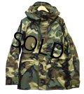 00s ほぼ未使用!!【ビンテージ】【米軍実物】【U.S.ARMY】【ECWCS】エクワックス 【ウッドランド】【ゴアテックスパーカー】【M-R】 