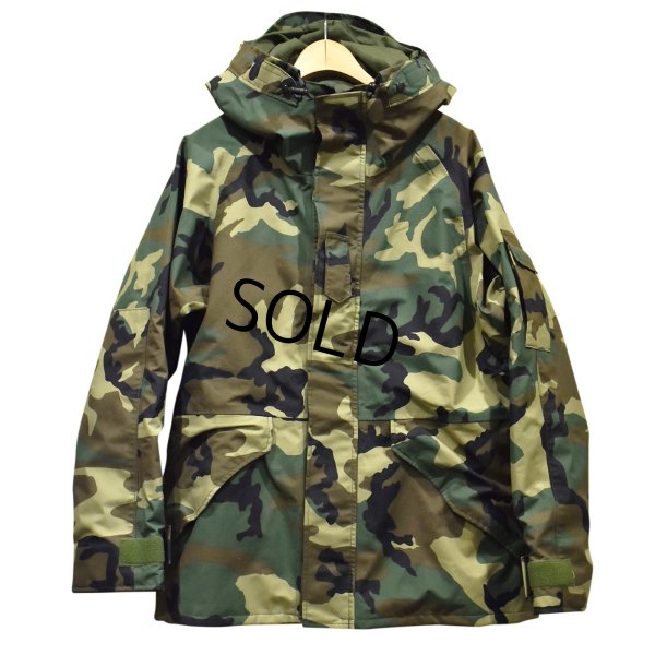画像1: 00s ほぼ未使用!!【ビンテージ】【米軍実物】【U.S.ARMY】【ECWCS】エクワックス 【ウッドランド】【ゴアテックスパーカー】【M-R】 