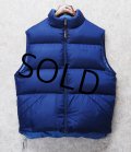 90's【ビンテージ】【L.L.bean】【L.L.ビーン】青【ダウンベスト】リバーシブル【サイズM】 