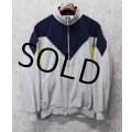 ~90's【未使用】【ACTIVE WEAR】アクティブウェア【グレー×紺×黄色】トラックジャージ【スウェットジャージ】サイズL 