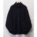 【ビンテージ】【Levi's】リーバイス【黒】ジップアップボアフリース【フリース】【サイズＸＬ】 