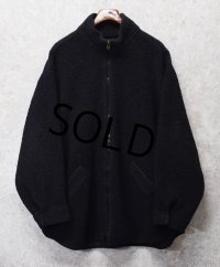 【ビンテージ】【Levi's】リーバイス【黒】ジップアップボアフリース【フリース】【サイズＸＬ】 