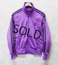【ビンテージ】【アディダス】adidas【紫×黒ライン】ジャージ【トラックジャージ】【サイズレディースM】 