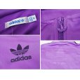 画像2: 【ビンテージ】【アディダス】adidas【紫×黒ライン】ジャージ【トラックジャージ】【サイズレディースM】<br> (2)