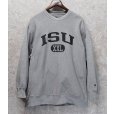 画像1: 【Champion】【チャンピオン】【リバースウィーブ】【ISU】カレッジパーカー【グレー】【スウェット】【サイズXL】 (1)