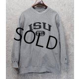 【Champion】【チャンピオン】【リバースウィーブ】【ISU】カレッジパーカー【グレー】【スウェット】【サイズXL】