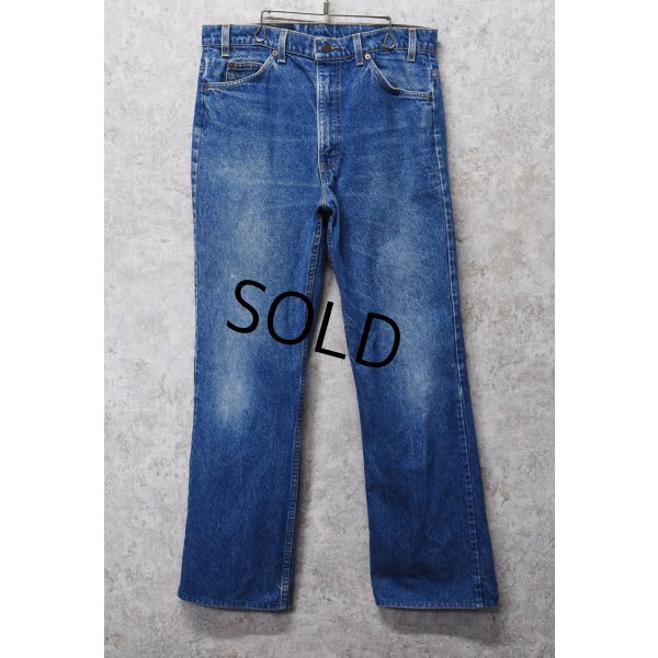画像1: 90's~【ビンテージ】【USA製】【LEVI'S】【リーバイス５１７】ブーツカット【デニムパンツ】【517】【36Ｘ32】 