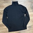 画像1: 〜90's【エディーバウアー】Eddie Bauer【黒】無地【タートルネックロンT】【サイズL】<br> (1)