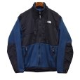 画像1: 【ノースフェイス】【the north face】【青×黒】デナリジャケット【フルジップフリースジャケット】【サイズＬ】<br> (1)