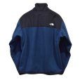 画像4: 【ノースフェイス】【the north face】【青×黒】デナリジャケット【フルジップフリースジャケット】【サイズＬ】<br> (4)