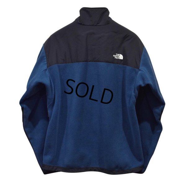 画像4: 【ノースフェイス】【the north face】【青×黒】デナリジャケット【フルジップフリースジャケット】【サイズＬ】 