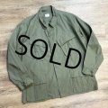 【デッドストック】60's【ビンテージ】U.S.ARMY【米軍実物】リップストップ【ジャングルファティーグジャケット】【L-SHORT】 