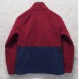 画像3: 【ビンテージ】L.L.Bean【ＬＬビーン】【エンジｘ紺】【ハーフジップ】【フリース】プルオーバーフリース レディース古着【サイズW-S】<br> (3)