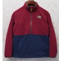 【ビンテージ】L.L.Bean【ＬＬビーン】【エンジｘ紺】【ハーフジップ】【フリース】プルオーバーフリース レディース古着【サイズW-S】 