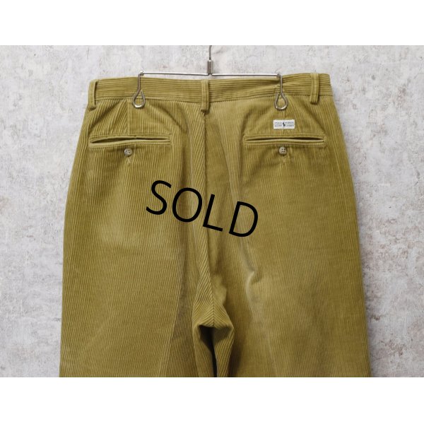 画像4: ビンテージ【ラルフローレン】POLO RALPH LAUREN【ライトブラウン】ANDREW PANTS【２タック】【コーデュロイパンツ】【33×32】 
