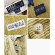 画像2: ビンテージ【ラルフローレン】POLO RALPH LAUREN【ライトブラウン】ANDREW PANTS【２タック】【コーデュロイパンツ】【33×32】<br> (2)