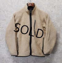 USA製【パタゴニア】patagonia【ナチュラル】【レトロカーディガン】フリース【サイズＭ】 