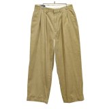 【ラルフローレン】POLO RALPH LAUREN【ベージュ】【２タック】【コーデュロイパンツ】【32X30】 