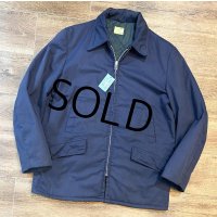 ~80's【ビンテージ】【SEARS】【シアーズ】【紺】【中綿入り】【ワークジャケット】【サイズM】 