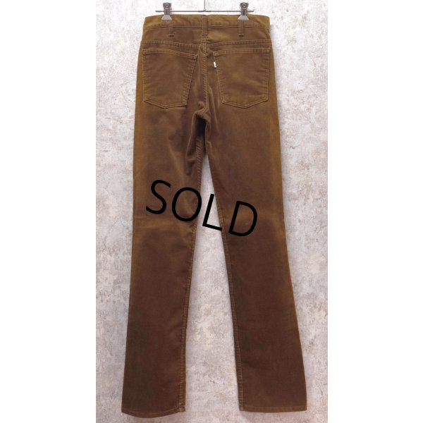画像5: 80's【USA製】【ビンテージ】LEVI'S【リーバイス】【519】【ブラウン】【コーデュロイパンツ】【30×34】 