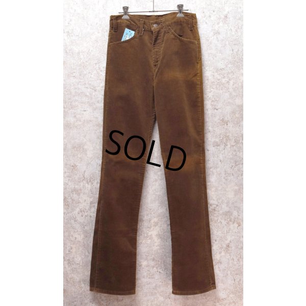 画像3: 80's【USA製】【ビンテージ】LEVI'S【リーバイス】【519】【ブラウン】【コーデュロイパンツ】【30×34】 