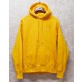 【チャンピオン】【Champion】【イエロー】【無地】【リバースウィーブパーカー】【サイズM】 