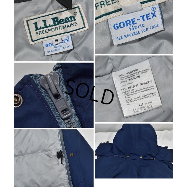 画像2: 80's【ビンテージ】【ＬＬビーン】【L.L.bean】【紺】【ゴアテックス】【マウンテンパーカー】【サイズＳ】 