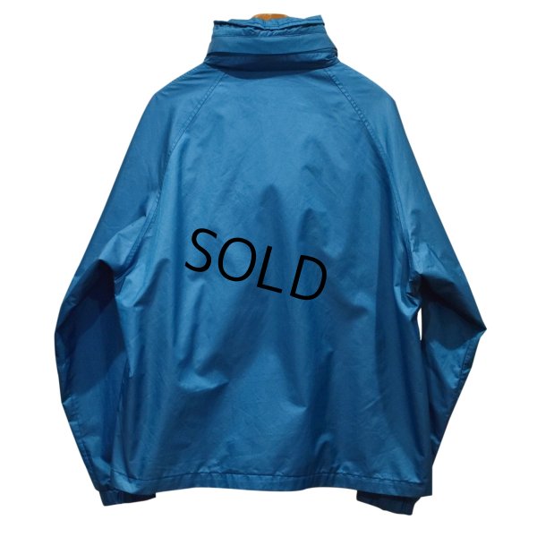 画像3: 【ビンテージ】【エディーバウアー】【Eddie Bauer】【水色×黄色ライン】アノラックパーカー【サイズXＬ】 