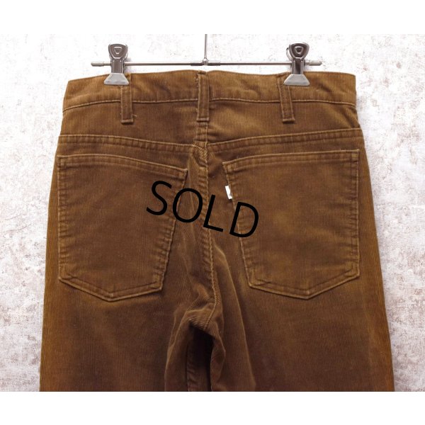 画像4: 80's【USA製】【ビンテージ】LEVI'S【リーバイス】【519】【ブラウン】【コーデュロイパンツ】【30×34】 